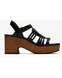 Clarks - Nerisa May Leather Sandals - Lyst