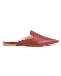 Versace 19.69 Abbigliamento Sportivo - 19V69 Slide 4747 Sabot Traf Rosso Fragola Leather - Lyst