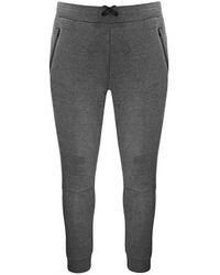New Balance - Stretch Waist Graphic Logo Fortitech Fleece Track Pants Mp11143 Ag Cotton - Lyst