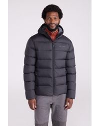 Mountain Warehouse - 'Stratus' Extreme Down Jacket Water Resistant Hooded Puffer Winter Coat Fabric - Lyst