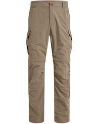 Craghoppers - Nosilife Iii Convertible Cargo Trousers (Pebble) - Lyst