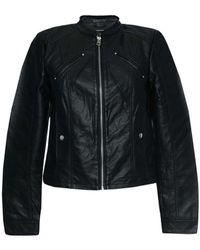 Vero Moda - S Favodona Faux Leather Jacket - Lyst