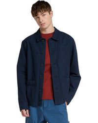 Timberland - Kempshire Washed Canvas Chore Jacket - Lyst