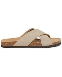 Bench - Peel Open Toe Slide Sandals - Lyst