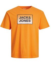 Jack & Jones - Round Neck T Shirt Short Sleeve - Lyst