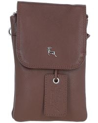 Ashwood Leather - 'York' Real Smartphone Crossbody Bag - Lyst