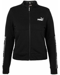 PUMA - Long Sleeve Zip Up Track Jacket 581067 01 Cotton - Lyst