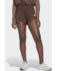 adidas Originals - Hyperglam Mini Shorts - Lyst