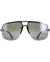 Tom Ford - Aviator Mastic Smoke Gradient Hugo 02 Ft1003 - Lyst