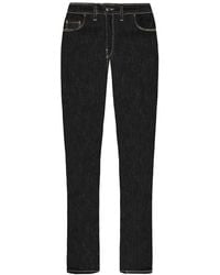 Armani - Emporio J85 Regular Fit Tight Leg Jeans - Lyst