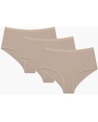 Penti - High Waist 3-Pack Cotton Briefs - Lyst