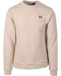 Aquascutum - Badge Crewneck Sweatshirt Cotton - Lyst