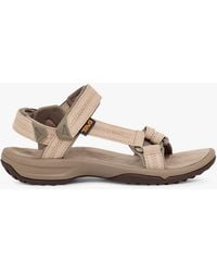 Teva - Terra Fi Lite Suede Sandals Feather - Lyst