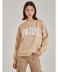 Pink Vanilla - Vanilla Paris Oversized Sweatshirt - Lyst