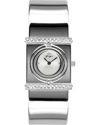 Yonger & Bresson - And Bresson: Watch Dial With Diamonds On The Bezel Stainless Steel - Lyst