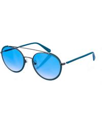 Calvin Klein - Ckj20300S Oval-Shaped Metal Sunglasses - Lyst