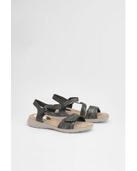 Good for the Sole - Whitney Textile Comfort Flat Sandals - Lyst