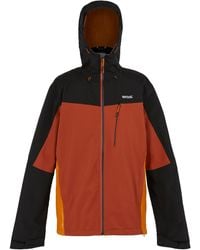 Regatta - Birchdale Waterproof Hooded Jacket ( Ochre/) Material_Polyester - Lyst