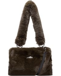 Claudia Canova - Faux Fur Cross Body Shoulder Bag - Lyst
