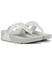 Fitflop - Lulu Crystal Mix Sandals - Lyst