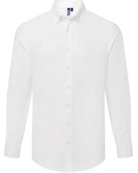 PREMIER - Supreme Oxford Long-Sleeved Formal Shirt - Lyst