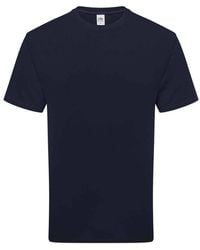 Fruit Of The Loom - Adult Cotton T-Shirt (Deep) - Lyst