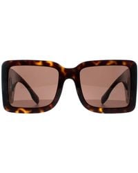 Burberry - Square Dark Havana Be4406U - Lyst