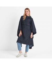 TOG24 - Drench Packable Waterproof Poncho Dark Scattered Star - Lyst