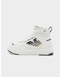 Armani - S Chunky High Top Trainers - Lyst