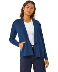 Roman - Knitted Zip Detail Jacket - Lyst