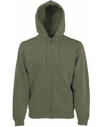 Fruit Of The Loom - Premium 70/30 Hooded Zip-Up Sweatshirt Hoodie (Classic) - Lyst