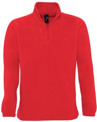 Sol's - Ness Zip Neck Anti-Pill Fleece Top - Lyst