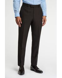 Racing Green - Regular Fit Birdseye Trousers - Lyst