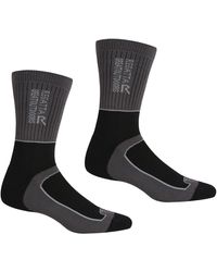Regatta - Samaris 2 Season Socks (Pack Of 2) /Dark Steel) - Lyst