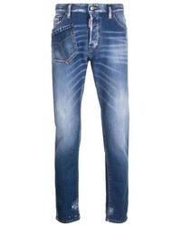 DSquared² - Relax Long Crotch Jean Denim Pants Cotton - Lyst