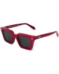 Off-White c/o Virgil Abloh - Accessories Off Reno Rectangle Full Rim Sunglasses - Lyst