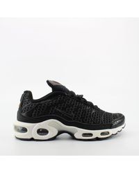 Nike - Air Max Plus Back Textile Lace Up Trainers Cq6360 001 - Lyst