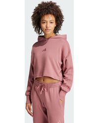 adidas - All Szn French Terry 3-Stripes Hoodie - Lyst