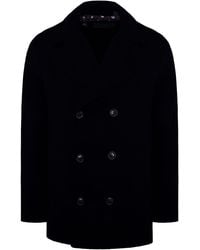 Ben Sherman - Plain Dark Coat - Lyst