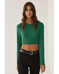 Hiccup - Slim Fit Crop Top - Lyst