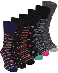 Sock Snob - 6 Pack Bamboo Non Elastic Socks Soft Breathable Everyday Comfort - Lyst