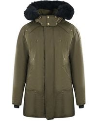 Moose Knuckles - Stage Lake Trim Parka Down Jacket Cotton - Lyst