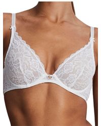 Aubade - Rosessence Care Triangle Plunge Bra - Lyst