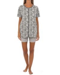 Kisses&Love - Pajamas Short Sleeve Cashmere Fractal Kl45205 - Lyst