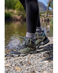 Mountain Warehouse - 'Adventurer' Waterproof Rain Boots Cushioned Footbed Mesh Lining Trail Trekking Wellies - Lyst