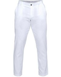 Under Armour - Golf Stretch Waist Bottoms Takeover Trousers 1309546 100 Nylon - Lyst