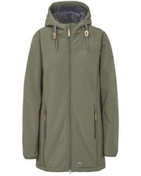 Trespass - Ladies Kristen Longer Length Hooded Waterproof Jacket - Lyst