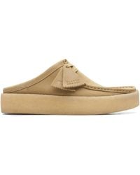 Clarks - Wallabee Cup Suede Schoenen In Bruin - Lyst