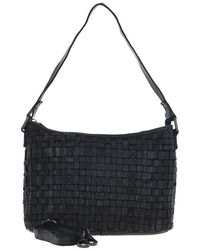Ashwood Leather - 'Incanto Infinito' Vintage Woven Shoulder Bag - Lyst
