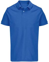 Sol's - Adult Pacific Pique Twin Needle Stitch Polo Shirt (Royal) - Lyst